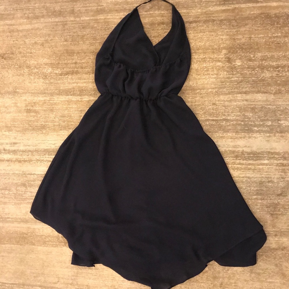 Halter Dress - Plum